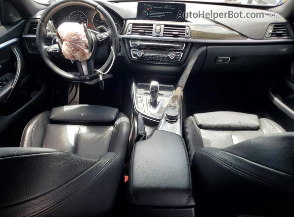 WBA4A9C58GG507088 2016 BMW 4 SERIES Gray Вид панелі приладів