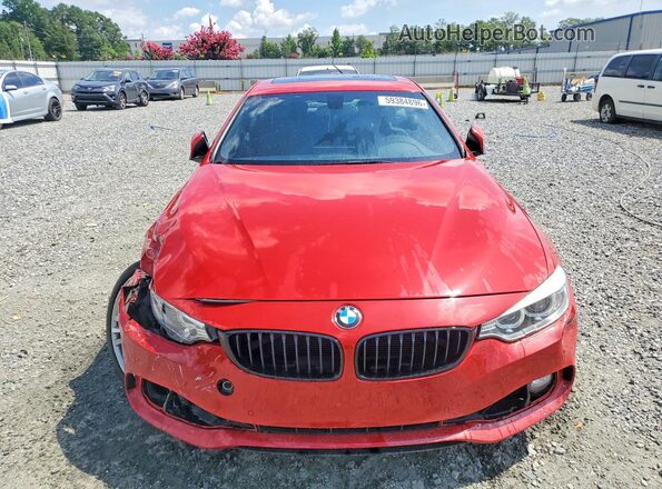 WBA4A9C58GGL89799 2016 BMW 4 SERIES Red Դիմացի տեսք