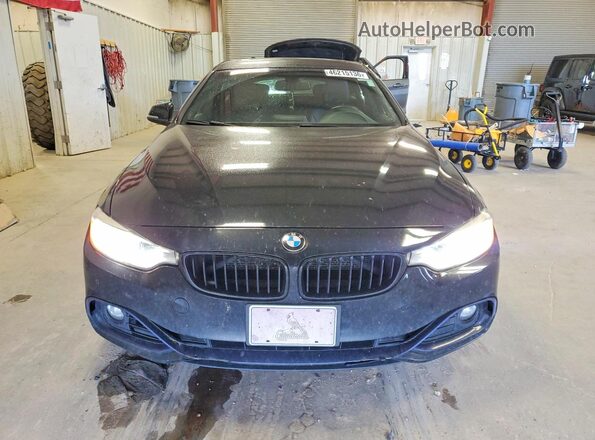 WBA4A9C59GG508699 2016 BMW 4 SERIES Black Front view