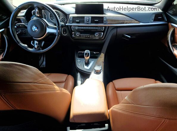 WBA4A9C59GG508797 2016 BMW 4 SERIES Silver Widok deski rozdzielczej