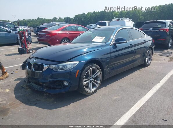 WBA4A9C5XGG508789 2016 BMW 4 SERIES Dark Blue Front left