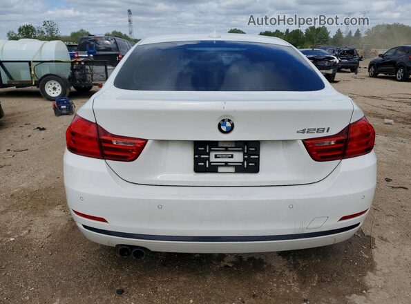 WBA4A9C5XGGL88282 2016 BMW 4 SERIES White Widok z tyłu