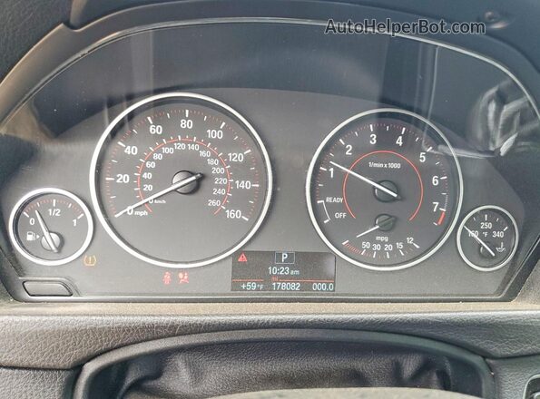 WBA4A9C5XGGL88282 2016 BMW 4 SERIES White Widok zestawu wskaźników