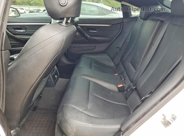 WBA4A9C5XGGL88282 2016 BMW 4 SERIES White Widok tylnych siedzeń