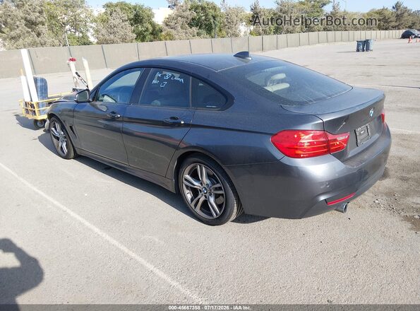WBA4B1C58GG242400 2016 BMW 4 SERIES Gray Trasero izquierdo