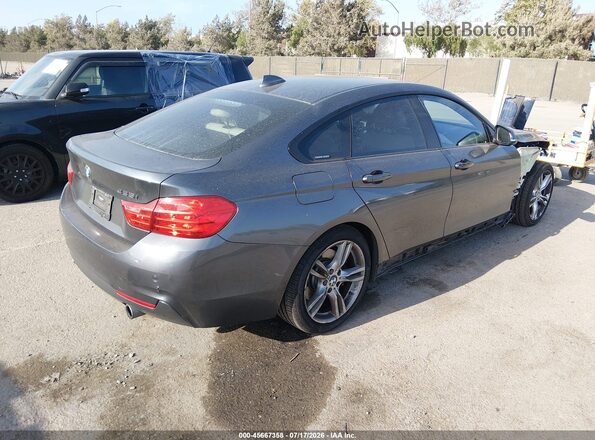 WBA4B1C58GG242400 2016 BMW 4 SERIES Gray Trasero derecho