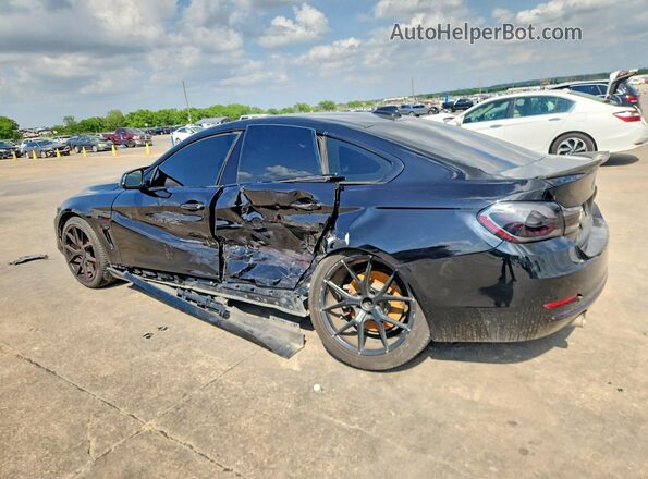 WBA4B1C59GG242437 2016 BMW 4 SERIES Black Հետևի ձախ