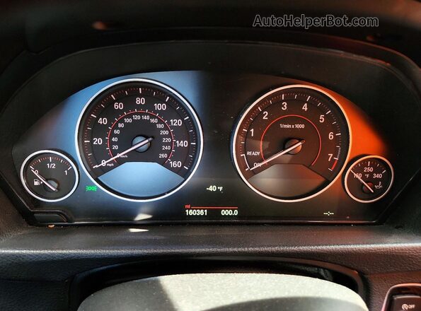 WBA4B1C59GG242437 2016 BMW 4 SERIES Black Սարքավորումների վահանակի տեսք