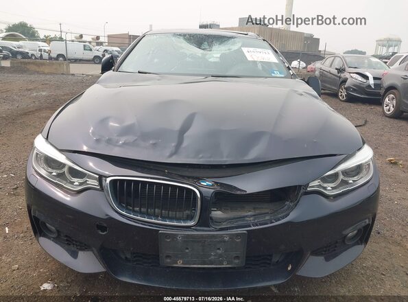 WBA4B3C51GG528309 2016 BMW 4 SERIES Dark Blue Instrument cluster view