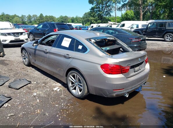 WBA4B3C57GG344377 2016 BMW 4 SERIES Beige Trasero izquierdo