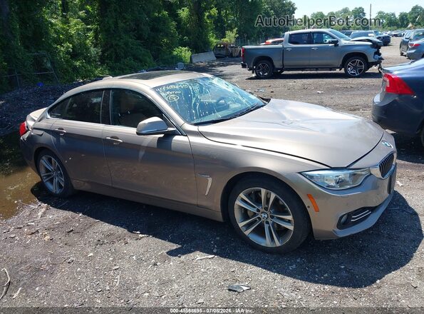 WBA4B3C57GG344377 2016 BMW 4 SERIES Beige Vista interior trasera
