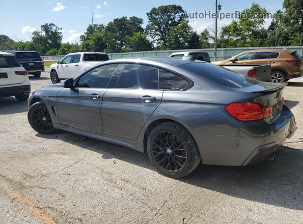 WBA4B3C59GG528073 2016 BMW 4 SERIES Gray Tył lewy