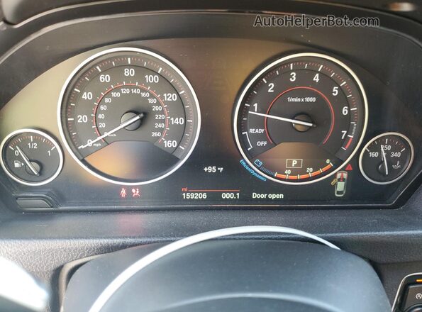 WBA4B3C59GG528073 2016 BMW 4 SERIES Gray Widok zestawu wskaźników