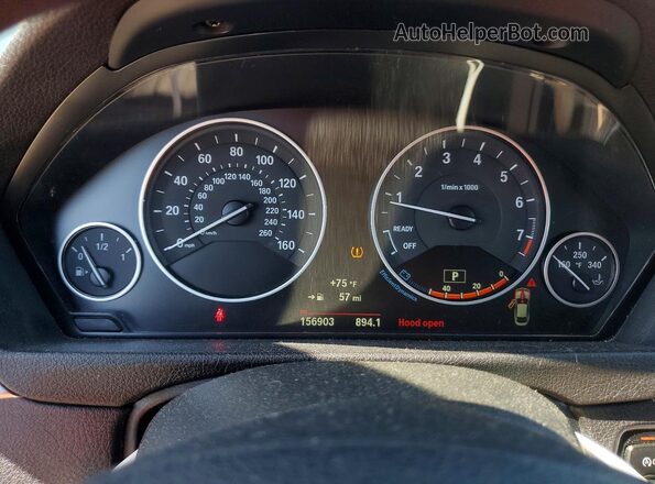 WBA4C9C52GG140697 2016 BMW 4 SERIES Blue Սարքավորումների վահանակի տեսք