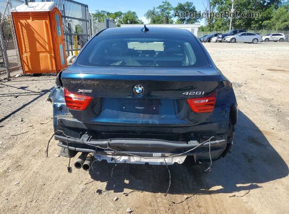 WBA4C9C52GG140697 2016 BMW 4 SERIES Blue Հետևի տեսք