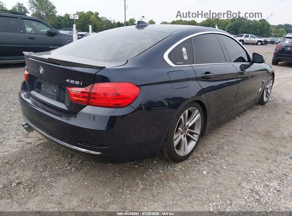 WBA4C9C5XGG135666 2016 BMW 4 SERIES Синий Задняя правая четверть