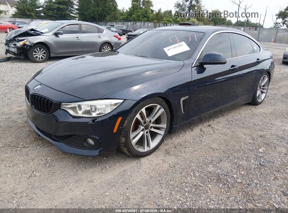 WBA4C9C5XGG135666 2016 BMW 4 SERIES Синий Передняя левая четверть