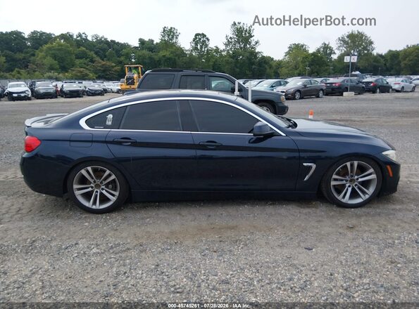 WBA4C9C5XGG135666 2016 BMW 4 SERIES Синий Вид задней части салона