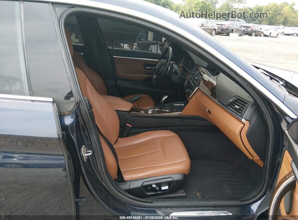 WBA4C9C5XGG135666 2016 BMW 4 SERIES Синий Вид салона спереди