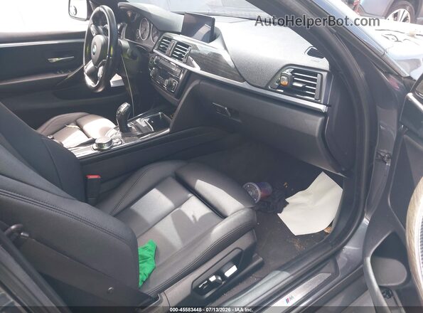 WBA4E3C50HG186862 2017 BMW 4 SERIES Gray Front interior view