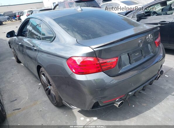 WBA4E3C50HG186862 2017 BMW 4 SERIES Gray Rear left