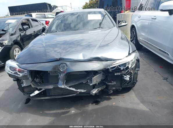 WBA4E3C50HG186862 2017 BMW 4 SERIES Gray Rear interior view
