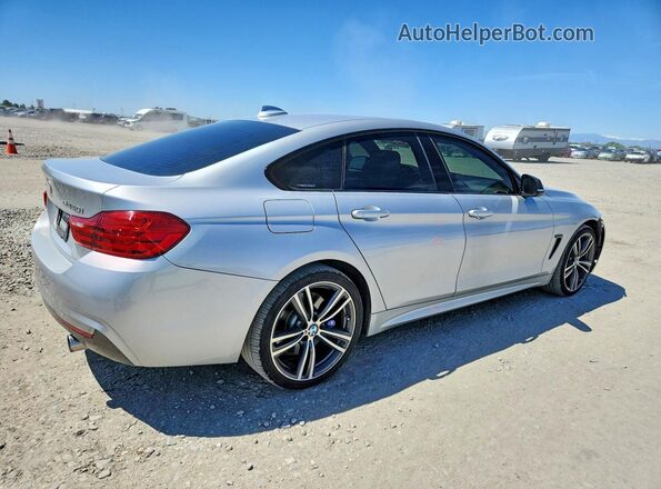 WBA4E5C37HG810893 2017 BMW 4 SERIES Silver Trasero derecho