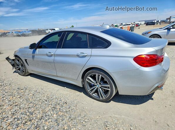 WBA4E5C37HG810893 2017 BMW 4 SERIES Silver Trasero izquierdo