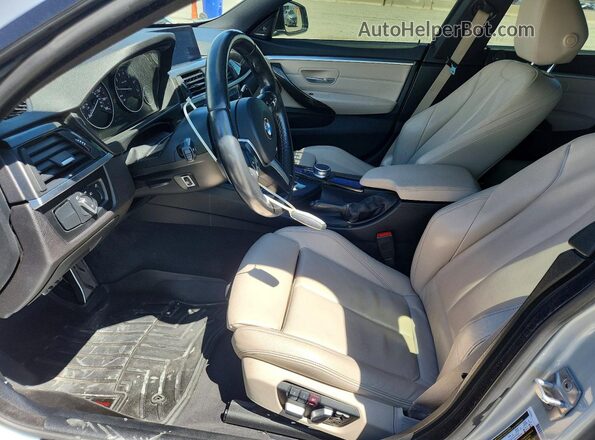 WBA4E5C37HG810893 2017 BMW 4 SERIES Silver Vista interior delantera