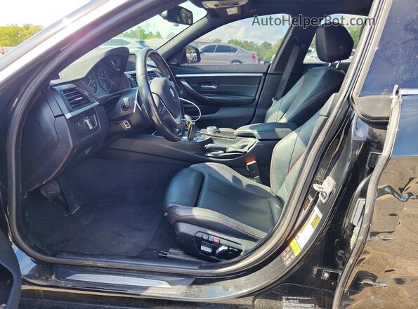 WBA4E5C56HG189325 2017 BMW 4 SERIES Черный Вид салона спереди