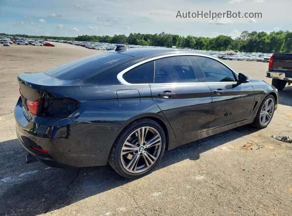 WBA4E5C56HG189325 2017 BMW 4 SERIES Черный Задняя правая четверть