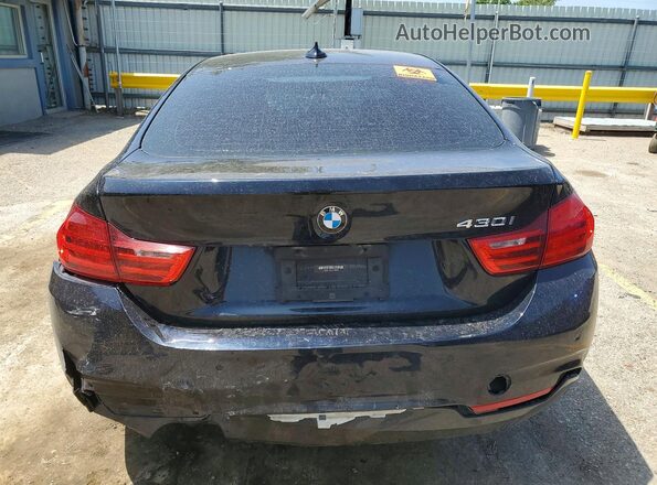WBA4F7C31HG788088 2017 BMW 4 SERIES Blue Vista trasera