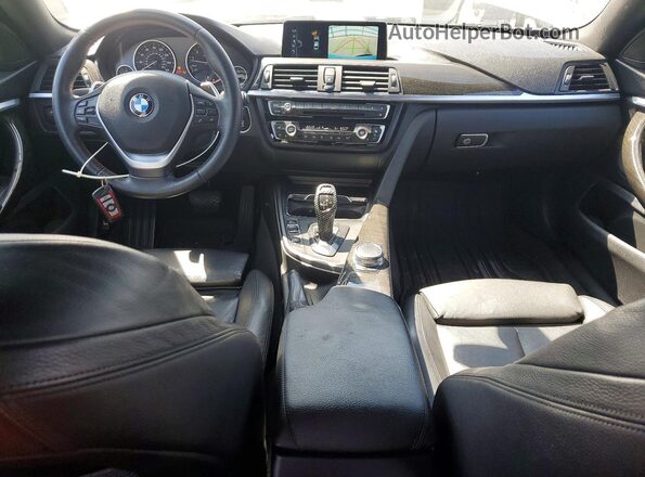 WBA4F7C32HG789461 2017 BMW 4 SERIES Silver Вид панелі приладів