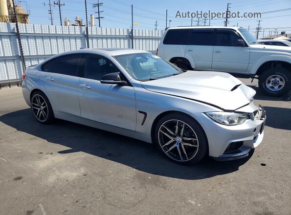 WBA4F7C32HG789461 2017 BMW 4 SERIES Silver Передня права чверть