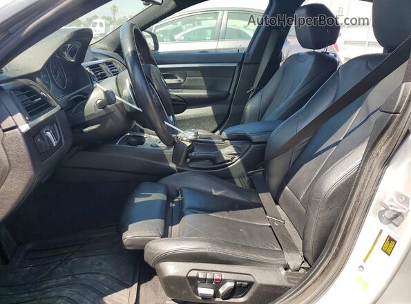 WBA4F7C32HG789461 2017 BMW 4 SERIES Silver Вид салону спереду