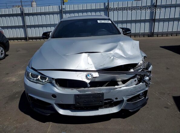 WBA4F7C32HG789461 2017 BMW 4 SERIES Silver Вид спереду