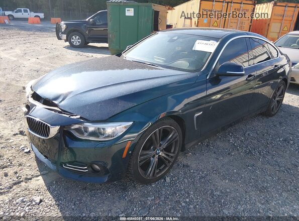 WBA4F7C35HG788126 2017 BMW 4 SERIES Teal Front left