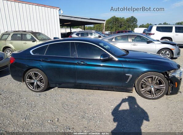 WBA4F7C35HG788126 2017 BMW 4 SERIES Teal Rear interior view