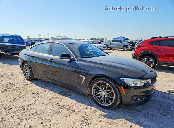 WBA4F7C3XHG789532 2017 BMW 4 SERIES Black Przód prawy