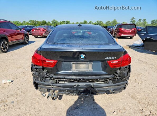 WBA4F7C3XHG789532 2017 BMW 4 SERIES Black Widok z tyłu