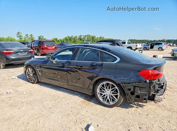 WBA4F7C3XHG789532 2017 BMW 4 SERIES Black Tył lewy