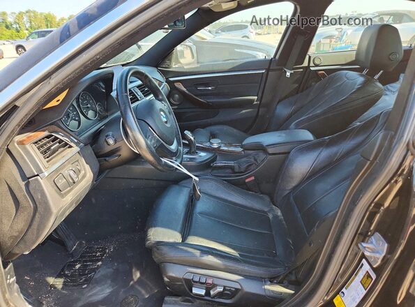 WBA4F7C3XHG789532 2017 BMW 4 SERIES Black Widok wnętrza z przodu