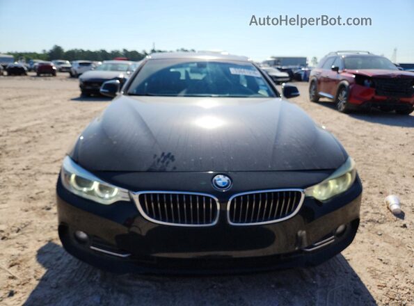 WBA4F7C3XHG789532 2017 BMW 4 SERIES Black Widok z przodu