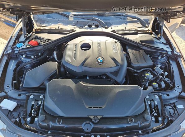 WBA4F7C3XHG789532 2017 BMW 4 SERIES Black Widok wnętrza z tyłu