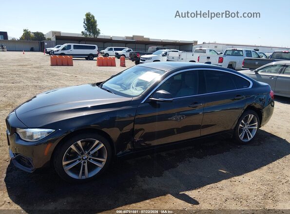 WBA4F7C51HG438431 2017 BMW 4 SERIES Brown Front view
