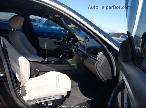 WBA4F7C51HG438431 2017 BMW 4 SERIES Brown Front interior view