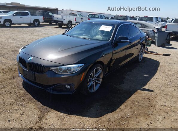 WBA4F7C51HG438431 2017 BMW 4 SERIES Brown Front left
