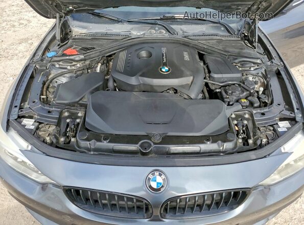 WBA4F7C51HG786634 2017 BMW 4 SERIES Gray Вид задньої частини салону