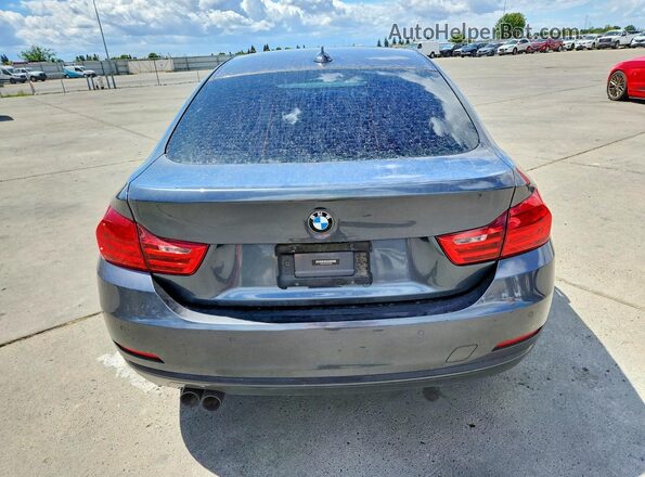 WBA4F7C52HG786495 2017 BMW 4 SERIES Gray Widok z tyłu