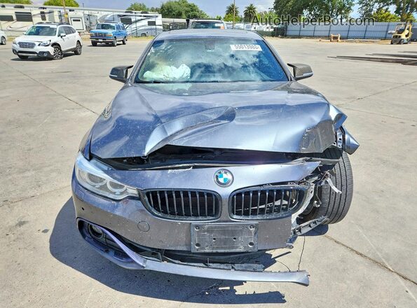 WBA4F7C52HG786495 2017 BMW 4 SERIES Gray Widok z przodu